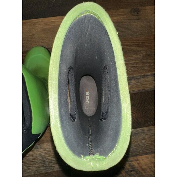 Bogs Tacoma Tall Classic Rain Boots Snow Pull On Waterproof Shoes Size 2 - Picture 12 of 16